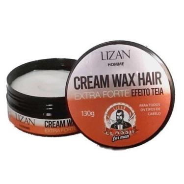 Imagem de Cera Modeladora De Cabelo Classic Teia Cream Wax Hair 130g Lizan