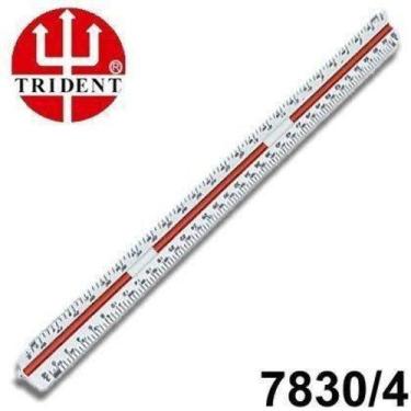 Imagem de Régua escalímetro trident modelo 7830 / 4b