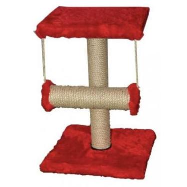 Imagem de Arranhador Brinquedo Balanço e Poste - Pet F.A., Preto