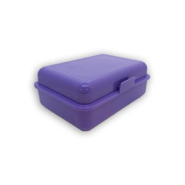 Imagem de Caixinha Lembrancinha Plástica Roxo 18cm x 7cm - 1 unidade - Rizzo - I