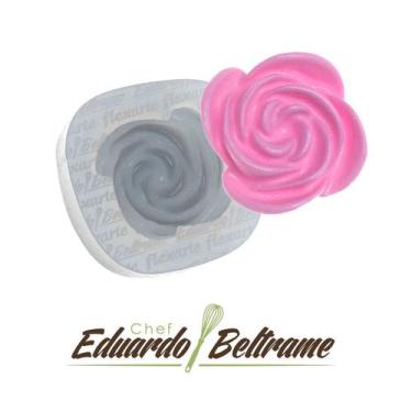 Imagem de Molde De Silicone 741 - Flor Square Flower Eduardo Beltrame - Flexarte