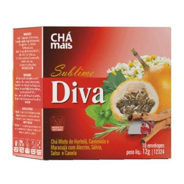 Imagem de Chá Sublime Diva Chá Mais Clinicmais 10 Envelopes