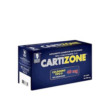 Imagem de Colágeno Tipo 2 Com Vitamina C E 60 Cápsulas - Cartizone