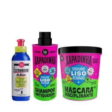 Imagem de Lola O Exterminador de Frizz Balsámo 120ml + Xapadinha Sh 250ml + Masc
