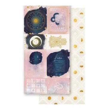 Imagem de Papel Scrapbook Signo Leão Sdh-005 15x29,5cm Litoarte