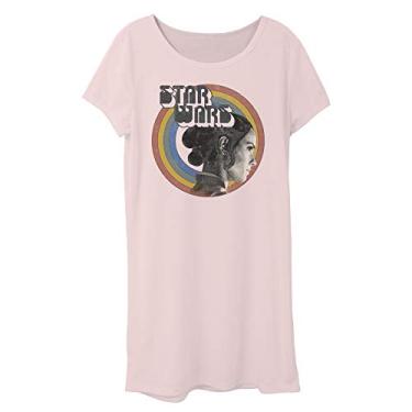 Imagem de STAR WARS Vestido para meninas, Rosa claro, PP