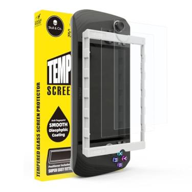 Imagem de SAVAGE RAVEN Protetor de tela de vidro temperado de alta transparência e alta sensibilidade da Skull & Co. para ROG Ally X (pacote com 2) com kits de instalação de posicionador - Claridade HD