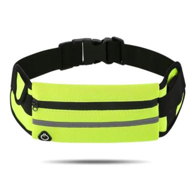 Imagem de Pochete Fitness Impermeável Corrida Academia Porta Celular Masculina Feminina Versatil Pochete Caminhada Fitness (VERDE LIMAO)