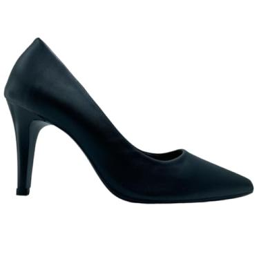 Imagem de Sapato Feminino Scarpin Salto Fino Alto 174 (Preto, BR, Adulto, Numérico, 39)