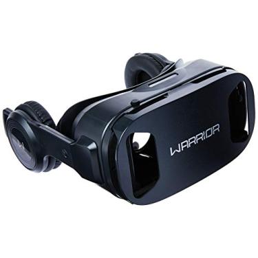 Imagem de Óculos 3D Realidade Virtual Com Headphone Warrior - JS086