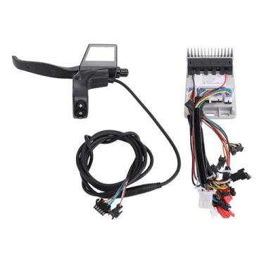 Imagem de Kit de Controlador de Motor de Bicicleta Elétrica 500W 28A Com Painel de Exibição Alças de Freio Kit de Controlador de Ciclismo Estrutura Estável para Andar de Bicicleta