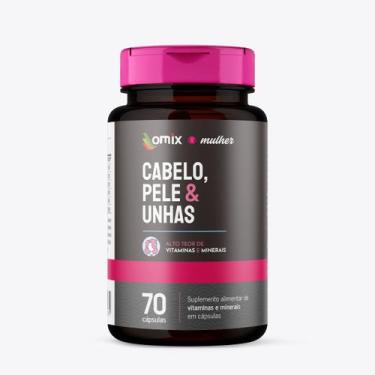 Imagem de Cabelo, Pele & Unha - 70 cápsulas - Omix