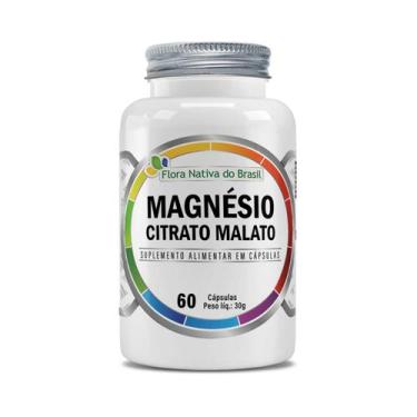 Imagem de Magnésio Citrato Malato 60 Cápsulas  Flora Nativa