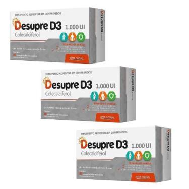 Imagem de Desupre D3 Colecalciferol 1000UI 3x40 Cápsulas Vitamina D Arte Nativa