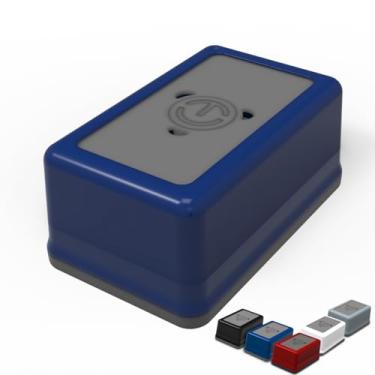 Imagem de Kit 12 Porta Guardanapo de Mesa One Unitermi Para guardanapo interfolhado tipo TV 130x140mm Multiuso (AZUL)