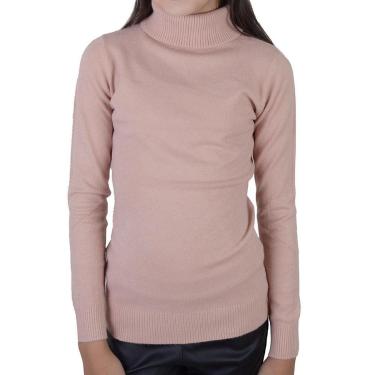 Imagem de Blusa Infantil Menina Pixe Love Tricot Bege - 810030-Feminino
