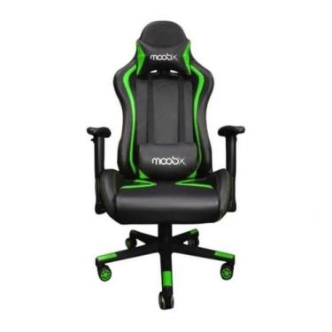 Imagem de Cadeira Gamer Reclinável MoobX Thunder Verde