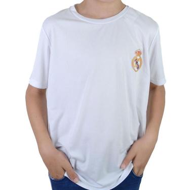Imagem de Camiseta Menino Balboa Real Madrid Branca-Masculino