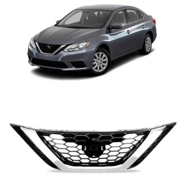 Imagem de Grade Radiador Cromado Sentra 2022 2023 - SP ACESSÓRIOS