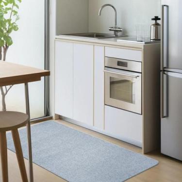 Imagem de 1 Tapete Passadeira Cozinha Antiderrapante Ln 45x110 Vr - IDEALIZA, PR