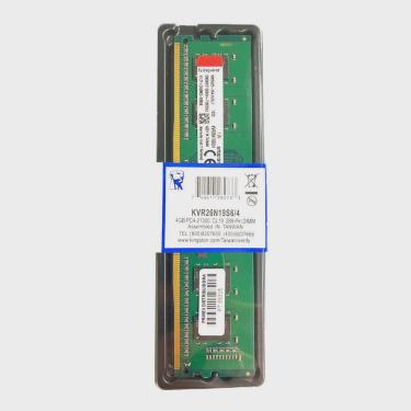 Imagem de Memória ram ValueRAM verde 4GB 1 Kingston KVR26N19S6/4