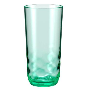 Imagem de Copo Alto De Poliestireno 350ml Waze Coza - Brinox Verde Soft 20319/0529
