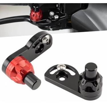 Imagem de Interruptor de freio de estacionamento, alavanca de freio com trava de estacionamento Interruptor semiautomático, interruptor de freio de rampa Acessórios de motocicleta Para Nmax125/155 Xmax125/250