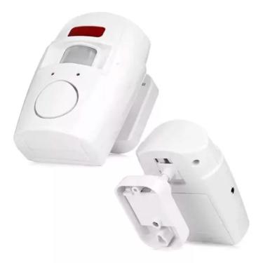 Imagem de Alarme Sem Fio Residencial Sensor Sirene E 2 Controles