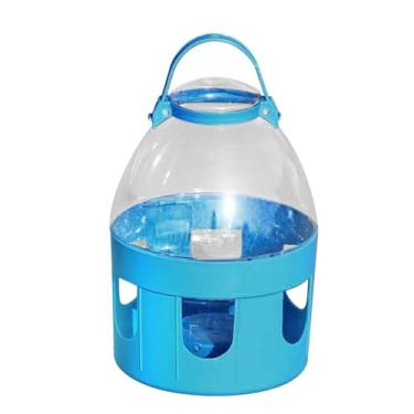 Imagem de Bothyi Dispensador de água do alimentador de água de pássaro Conveniente Ferramenta de alimentação pendurada para bebedora de pombos para fazenda Capacatiels, 4l