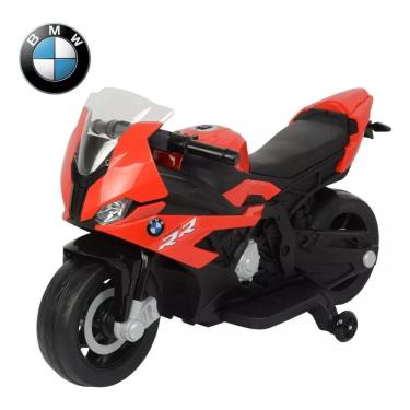 Imagem de Mini Moto Eletrica Infantil 12V 3 Velocidades Bmw S1000Rr