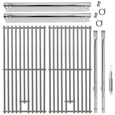 Imagem de Peças de grelha para Charbroil Tru Infrared 2 queimadores 463672416, 463633316, 463672019, 463645015, 463672219, 463672216, grelhas de cozinha, kits de placa térmica para peças de reposição Char-Broil