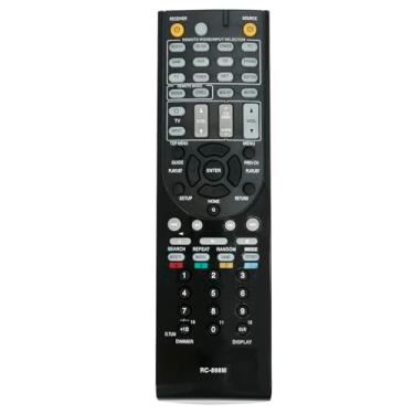Imagem de RC-898M substitui o controle remoto de áudio e vídeo compatível com receptores Onkyo AV TX-NR747, TXNR747, TX-NR545, TXNR545, TX-NR646, TXNR646 Home Theater