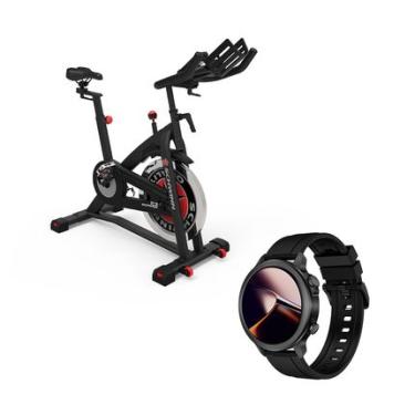 Imagem de Kit Bike Ergométrica Spinning Schwinn + SmartWatch G2R Multi -  GY0021K GY0021K
