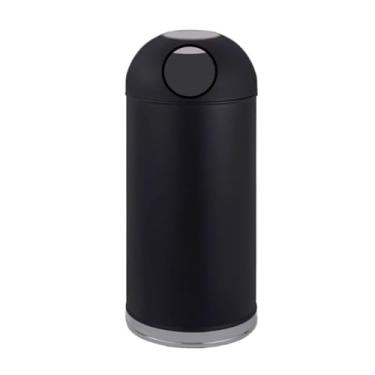 Imagem de Lixeira para Área Externa Latas de lixo de grande capacidade com cinzeiros, cafeterias criativas com leite e chá, lanchonetes e colunas de cinzeiros em áreas comerciais para fumantes Lixeira para Área