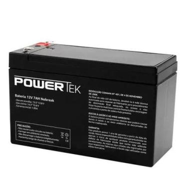 Imagem de Bateria Para Nobreak 12v 7ah En013 Powertek