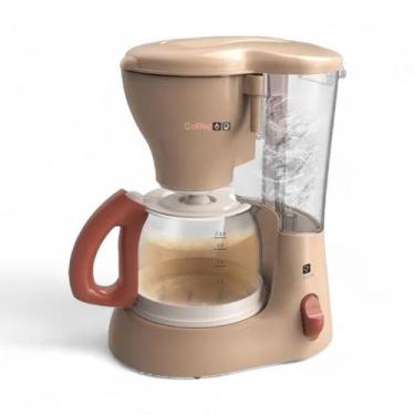 Imagem de Brinquedo Conjunto Kit Cafeteiras Com Água Luz Som Parecidas Com Real 