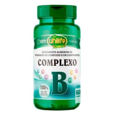 Imagem de Vitamina Complexo B - Unilife - 60 Comprimidos