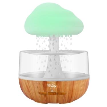 Imagem de Difusor de aromaterapia para casa e escritório, umidificador Weljoy Rain Cloud, difusor de óleo essencial, uso em vários cômodos, design de cogumelos