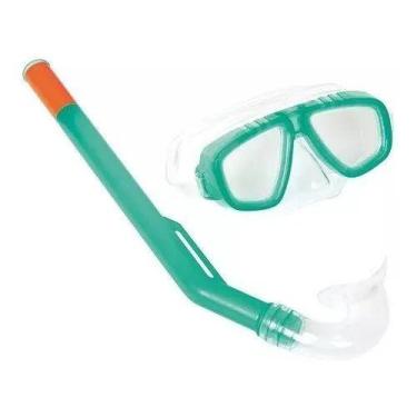 Imagem de Kit de mergulho infantil Fundive Bestway com máscara e snorkel