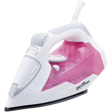 Imagem de Ferro De Passar A Vapor Britania Branco-rosa 220V