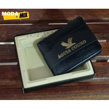 Imagem de Carteira de Couro Masculina - Couro 100% legítimo - Luxo Ótimo Acabame