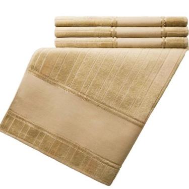 Imagem de Toalha Banho Para Pintar Velour Artesanalle 70x140cm DOHLER, BEGE