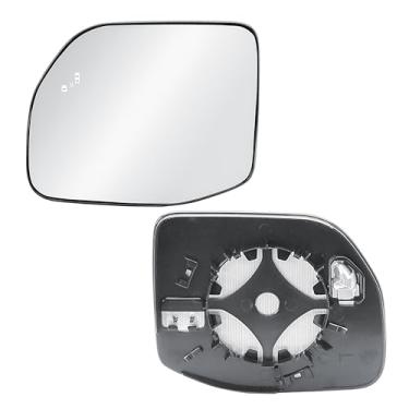 Imagem de Espelho retrovisor de substituição do lado esquerdo do motorista aquecido com BLIS (sensor de ponto cego) e placa traseira para Ford Maverick Bronco Sport 2022-2025