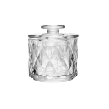 Imagem de Manteigueira Francesa Vidro Design Geométrico