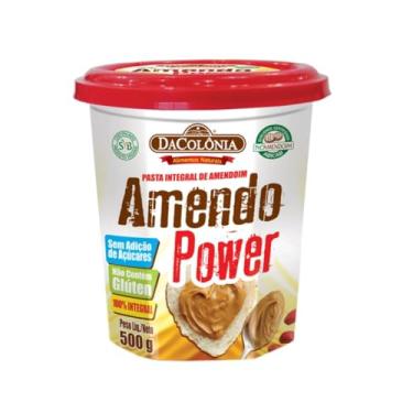 Imagem de Pasta Amendo Power Dacolônia Pote 500g Sabores (500g, Amendoim)
