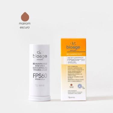 Imagem de Protetor Solar em Base Stick FPS60 com Vitamina D-like Marrom Escuro 1