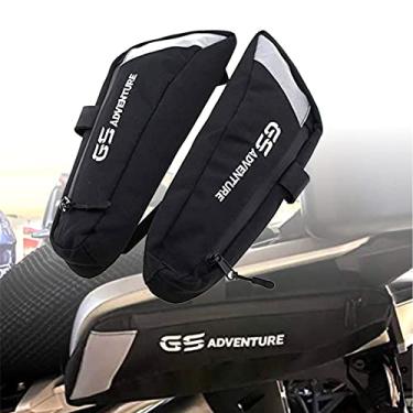 Imagem de REWOLFNUS Caixa de ferramentas de reparo à prova d'água para quadro de motocicleta com três cantos, adequada para BMW R1200GS LC ADV/R1250GS LC ADV/BMW F750GS/BMW F850GS