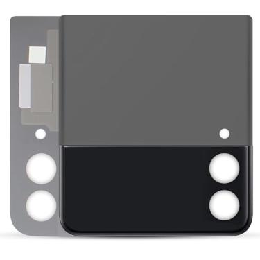 Imagem de 4.8 cm Parte traseira externa pequena para Samsung Galaxy Z flip 4 F721 LCD Touch Glass para tela frontal z flip4 SM-F721B SM-F721B/DS (preto pequeno LCD)