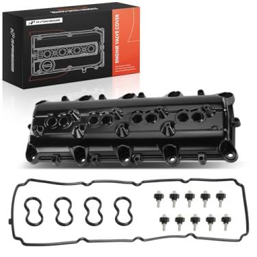 Imagem de A-Premium Tampa de válvula de motor de alumínio atualizado com junta e parafusos compatível com Ram 1500 2500 3500 4500 5500 e Jeep Grand Cherokee, Wrangler, Commander e Dodge Ram 1500, carregador