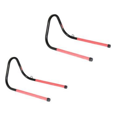 Imagem de 2 Suporte De Parede Para 2 Bikes Horizontal True Universal